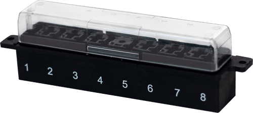  8 TEİLİGE SICHERUNGSKASTEN (MIT UNTEREM AUSGANG)