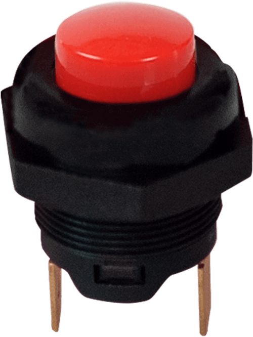 KUNSTSTOFFTASTER M22X1 (TERMINAL, ROT)