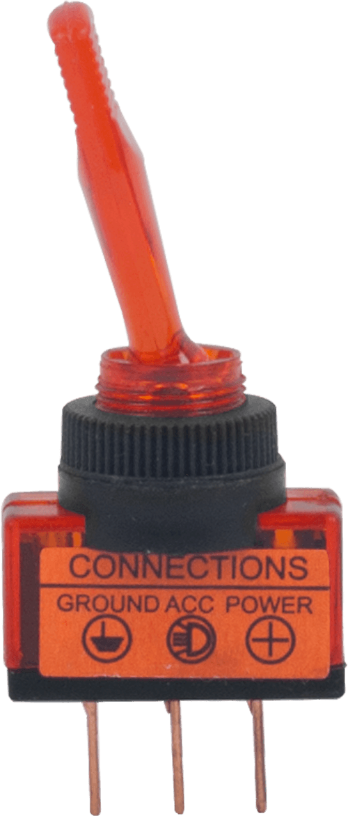 On/Off Kırmızı Işıklı Geçiş Anahtarı