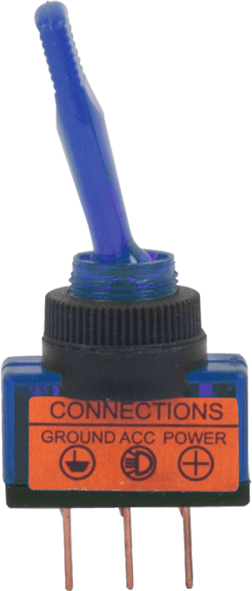 On/Off Mavi Işıklı Geçiş Anahtarı