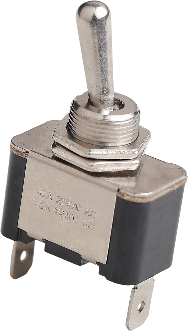 On/Off Metal Geçiş Anahtarı (PC Terminalli, 2 Bacaklı)