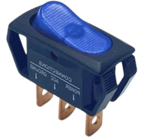 On/Off Mavi Işıklı Anahtar