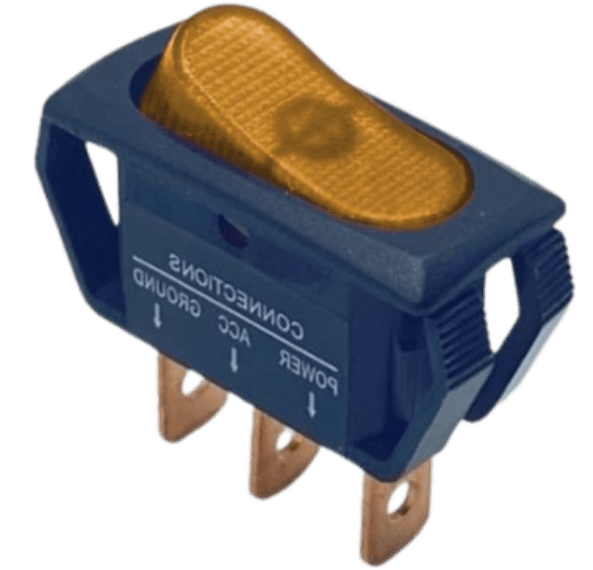 On/Off Sarı Işıklı Anahtar