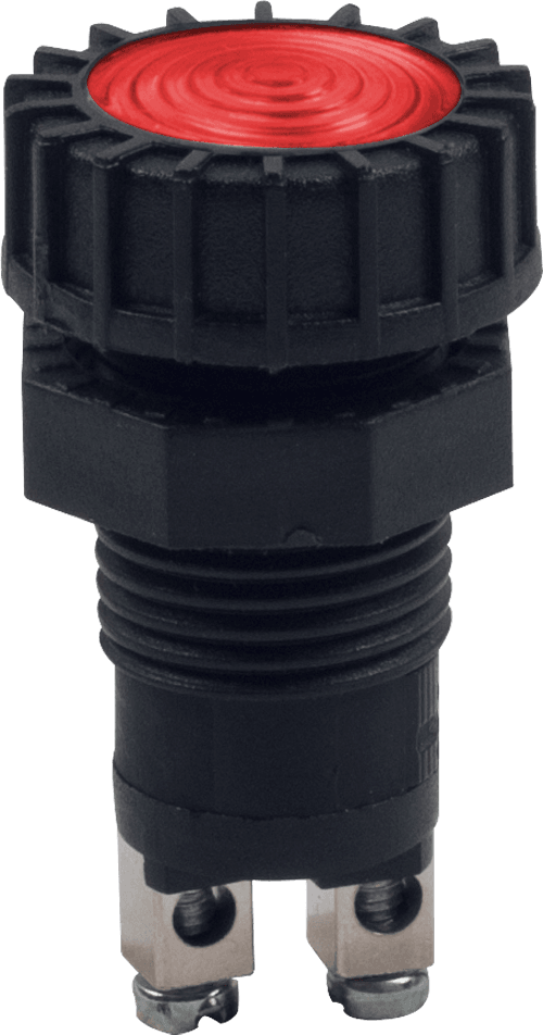 İkaz Lambası Kırmızı (Klemensli, 12V 2W Ampullü)