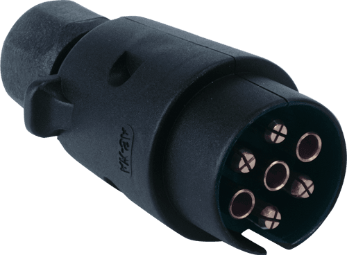 7'li N Tipi Plastik Römork Fişi (Vidalı)