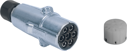 7 Pin Aluminum Tır Trailer Plug N Type (with Terminal and Connector)