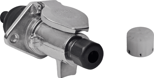 7 Pin Aluminum Tır Trailer Plug and Socket Set N Type (with Terminal and Connector)