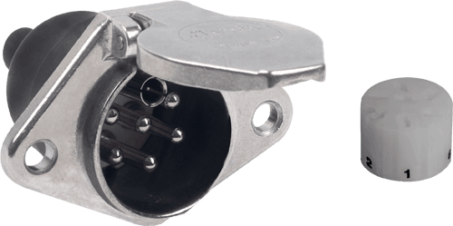 7 Pin Aluminum Tır Trailer Socket S Type (with Terminal and Connector)