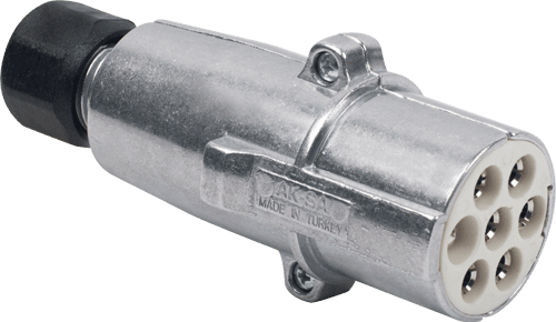 7 pin Aluminum Tır Trailer Plug S Type (with Terminal and Connector)