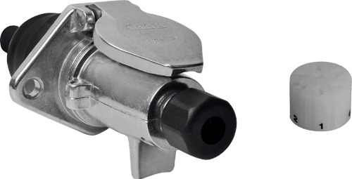 7 Pin Aluminum Tır Trailer Plug and Socket Set S Type (with Terminal and Connector)