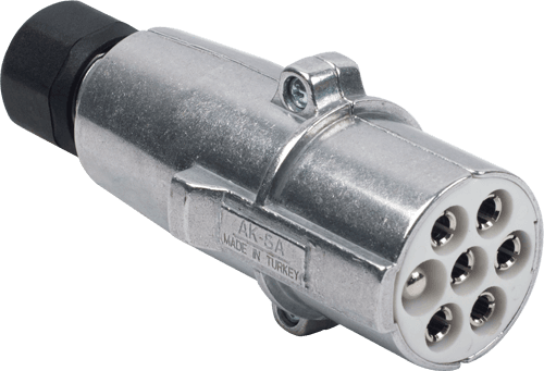 7 Pin Aluminum Tır Trailer Plug S Type (Screw Type)