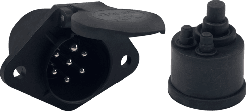 7 Pin Plastic Tır Trailer Socket N Type (ADR Type)