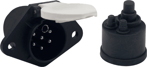 7 Pin Plastic Tır Trailer Socket S Type (ADR Type)