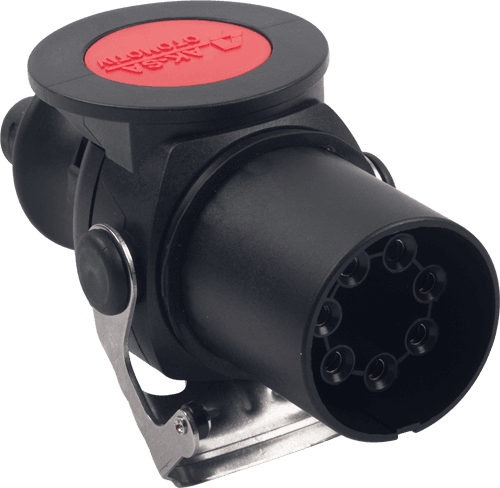 7 Pin Plastic ABS-EBS Tır Trailer Plug (Screw Type) Paket