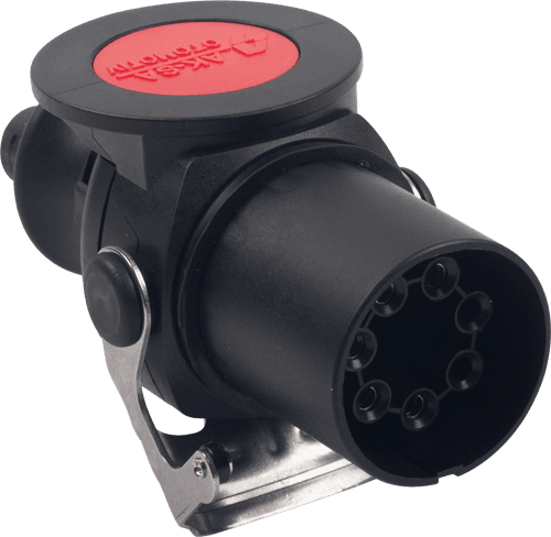 5 Pin Plastic ABS-EBS Tır Trailer Plug (Screw Type) Paket